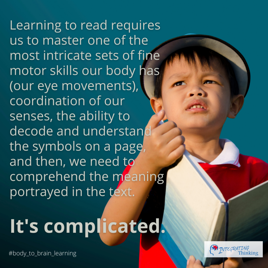 Learning To Read It s Complicated 